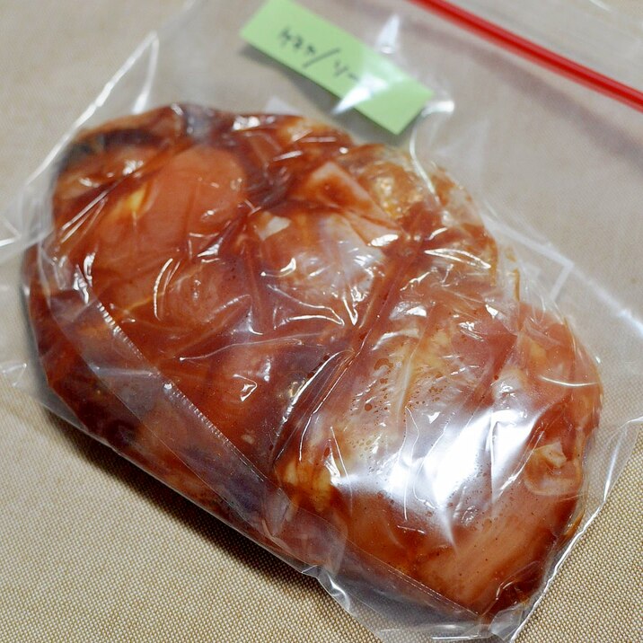 下味冷凍 鶏もも肉のケチャップソース漬け レシピ 作り方 By Taka5chan 楽天レシピ 下味冷凍 鶏もも肉のケチャップソース漬け レシピ 作り方 By Taka5chan 楽天レシピ